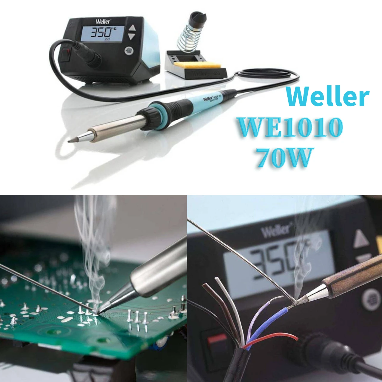 Оригинальная паяльная станция Weller 70 Вт WE1010, профессиональный электрический паяльник для ET, инструмент для ремонта жала паяльника (art.: 3920cf40f1ce2) - 3920cf40f1ce2