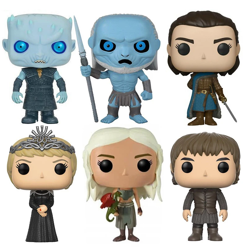 Фигурка героя из мультфильма аря Старк Джон Сноу Дейнерис Таргариен Эддард