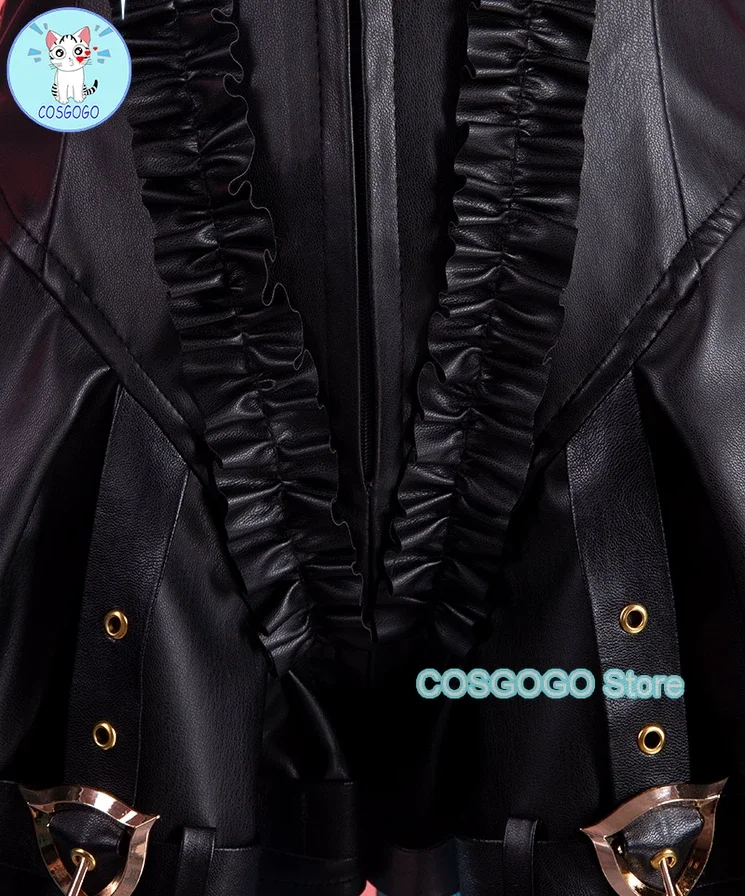 COSGOGO Genshin Impact Cos Lynette Fontaine Gemini Lyney Magician Косплей Костюм Game Аниме Вечеринка Униформа