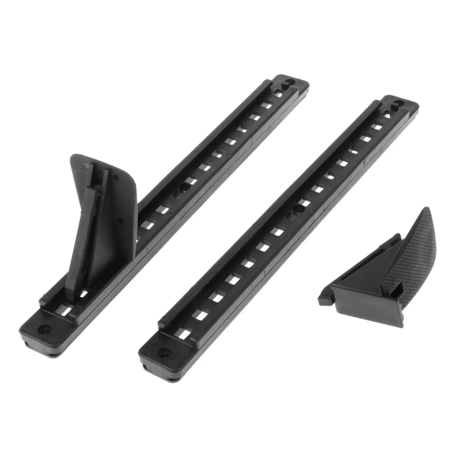 Kayak Foot Pegs Set of 2 Replacement Parts Easy to Install 15 Inches Pedals