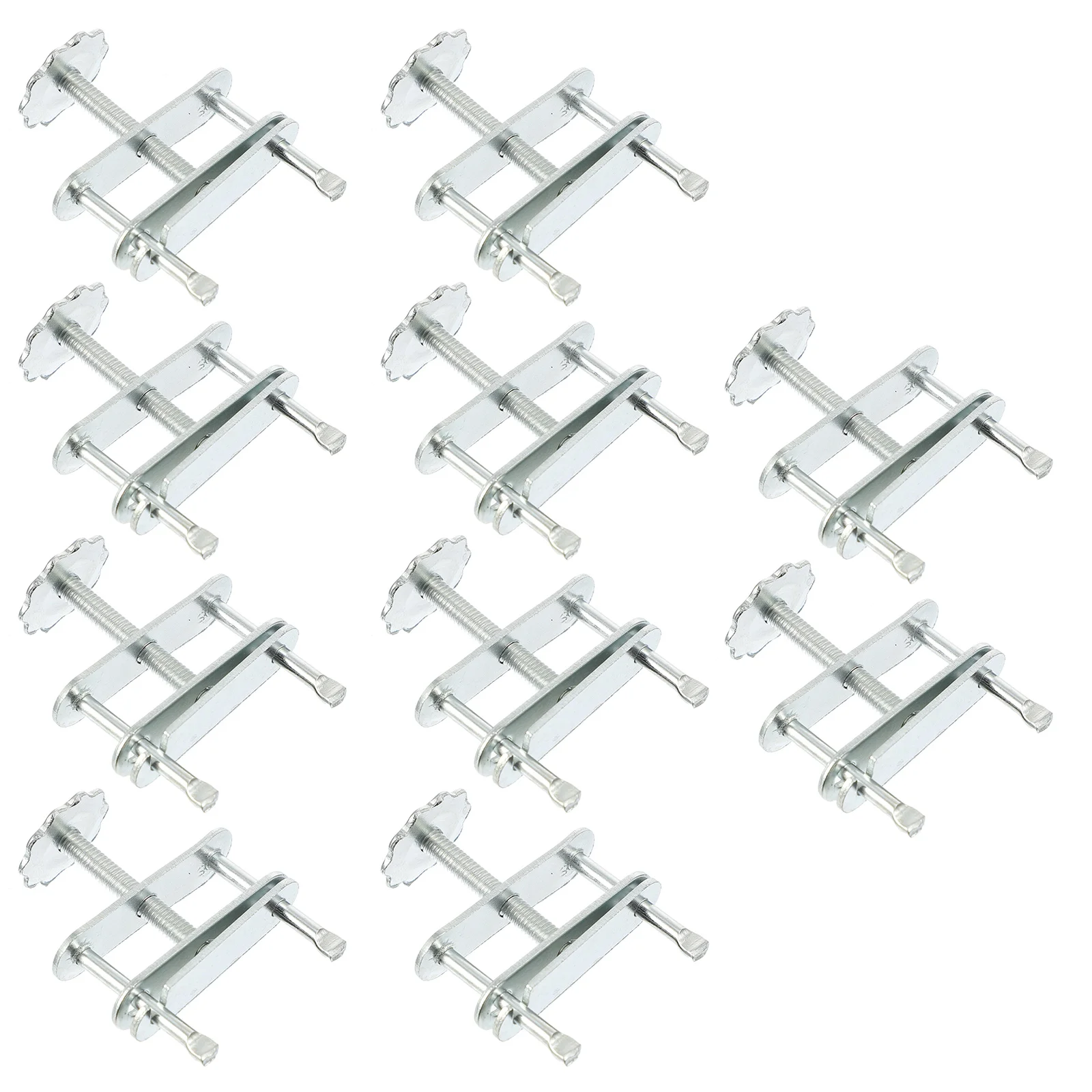 

10pcs Flow Control Tubing Clamps Adjustable Swivel Screw Compressor Hose Clamp
