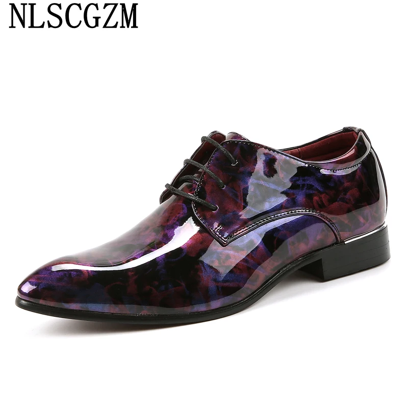 

Coiffeur Italiano Men Formal Shoes 2023 Patent Leather Men Dress Shoes Italian Wedding Dress Oxford Shoes for Men Business Suit