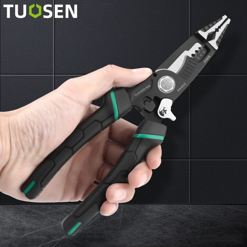 

Multifunctional Needle-nose Pliers Electrician Crimping Wire Stripping Pliers Hardware Tools Universal Wire Cutting Pliers