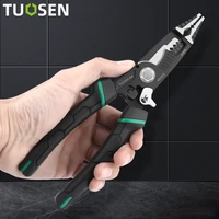 multifunctional needle nose pliers electrician crimping wire stripping pliers hardware tools universal wire cutting pliers