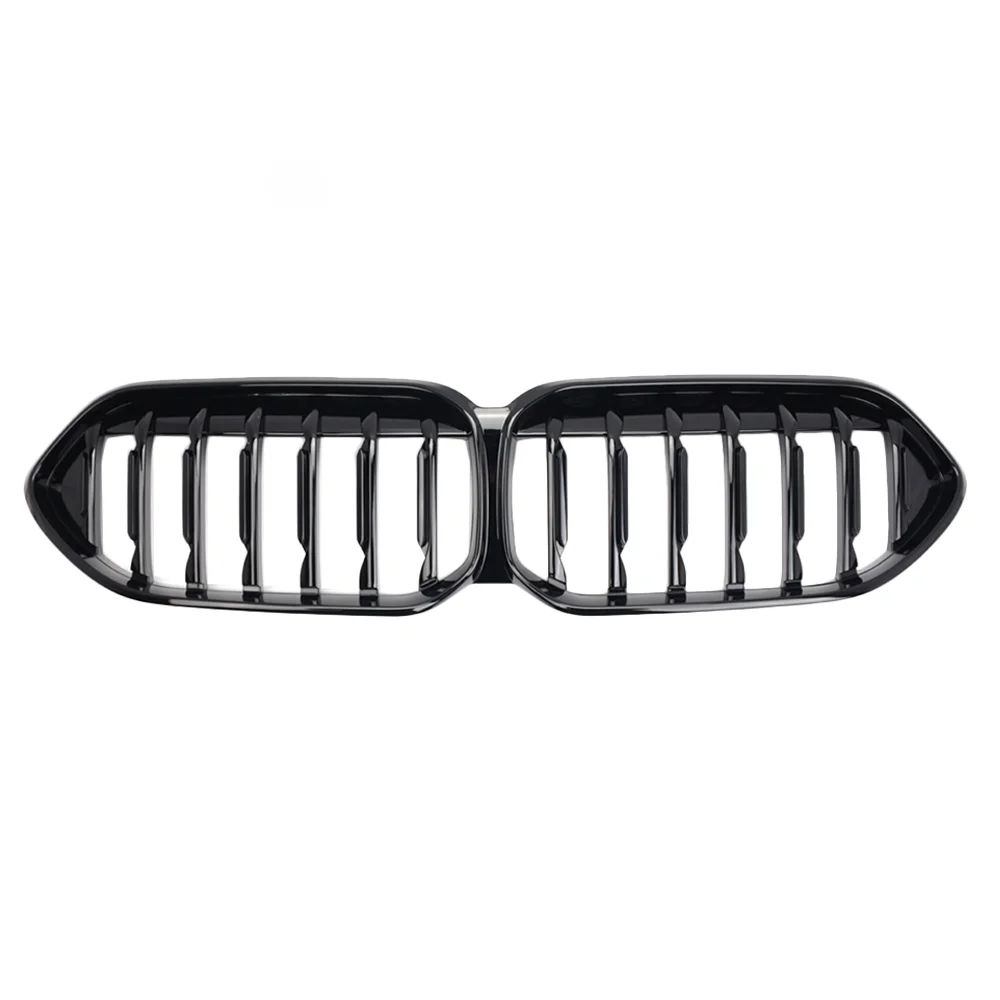 Решетка для переднего бампера BMW F44 2021 + решетка радиатора 2 серии Gran Coupe глянцевая