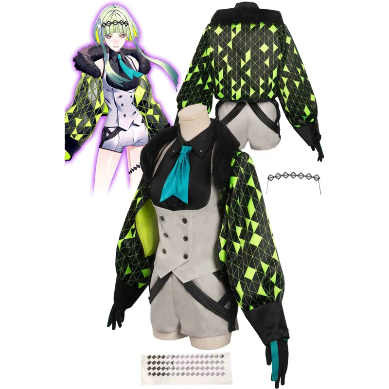 Аниме-игра Soul Hackers 2 Ringo женский костюм для косплея ролевая игра фантазия женщина