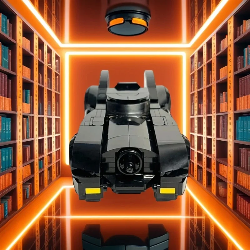 228 деталей MOC Бэтмобиль, мини-фигурки, масштабная модель супергероев DCD Бэтмен, конструктор, архитектурная игрушка, рождественский подарок, кирпичики (art.: 3920dc76792bf) - 3920dc76792bf