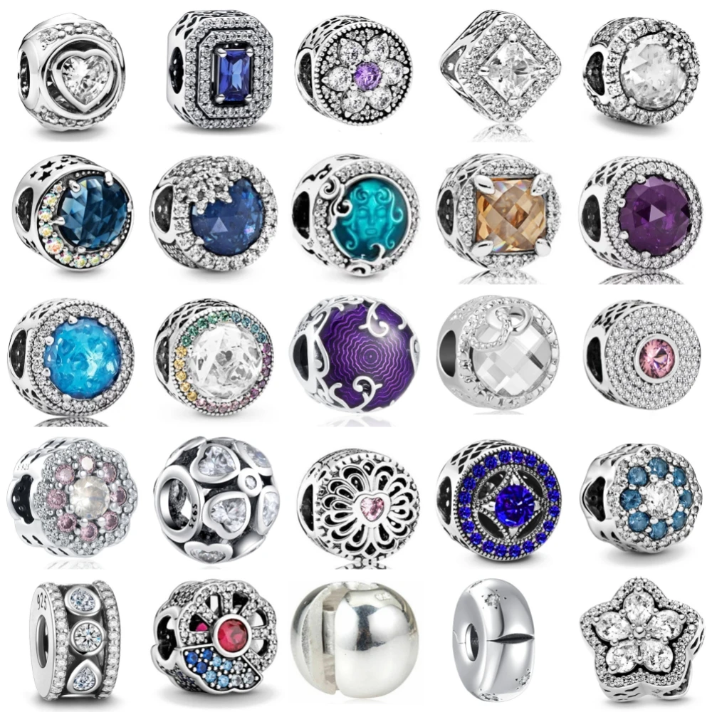 Подвеска-подвеска Из Серебра 925 Пробы С Драгоценными Камнями Цепочка Бисера