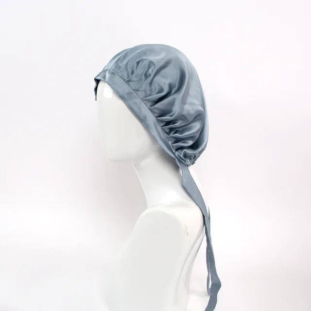 100%Mulberry Silk Bonnet Sleep Cap for 
