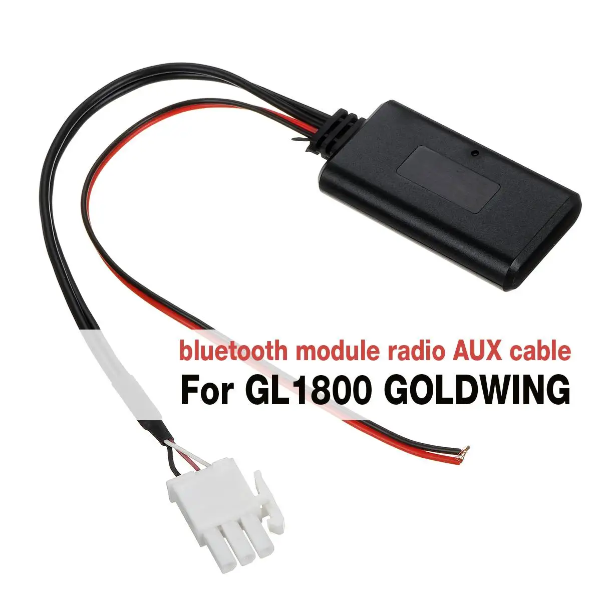 

3-контактный автомобильный bluetooth модуль радио стерео Aux музыкальный кабель адаптер для HONDA GL1800 Goldwing