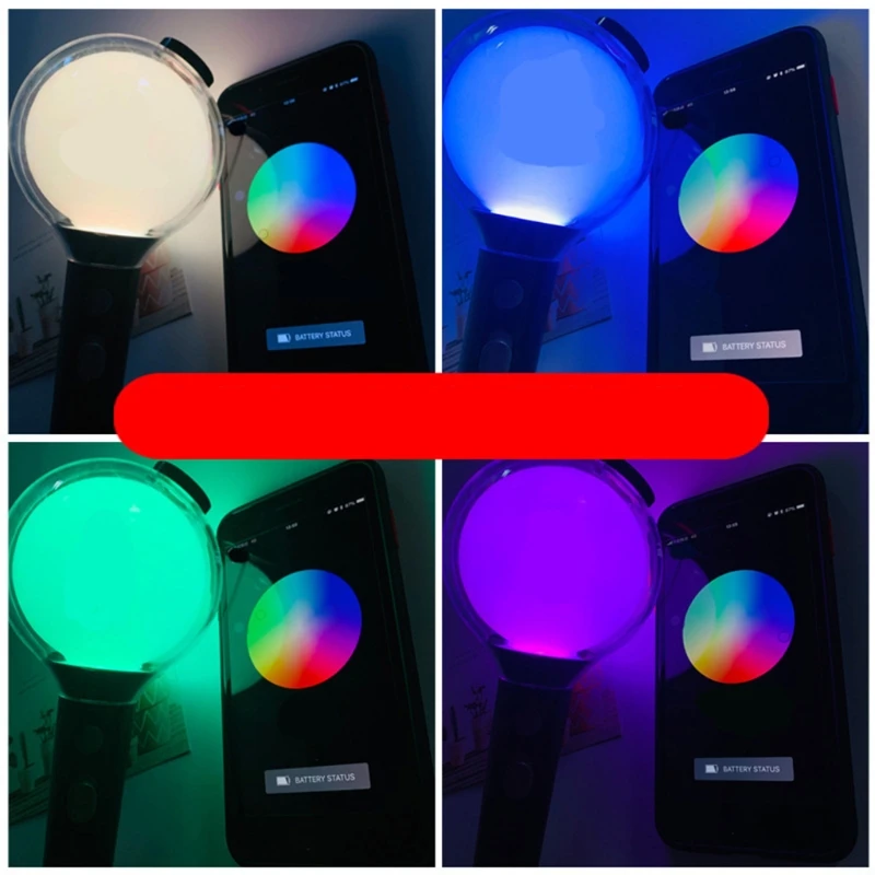 

Concert Lightstick Map of The Soul Special Edition Bluetooth-compatible Connection APP Color Changing Lamp LED Toys