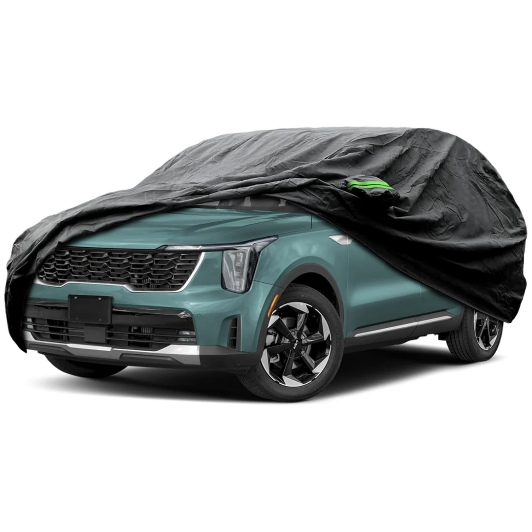 Фото Автомобильные чехлы на заказ, подходят для Kia Sorento 2021-2024, водонепроницаемые, всепогодные, для автомобилей, защита от дождя, снега и солнца в помещении и на открытом воздухе №1
