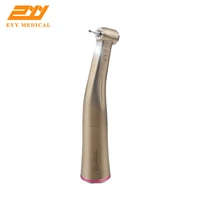 eyy push button 15 increasing high speed dental contra angle handpiece four inner water spray red ring air turbine