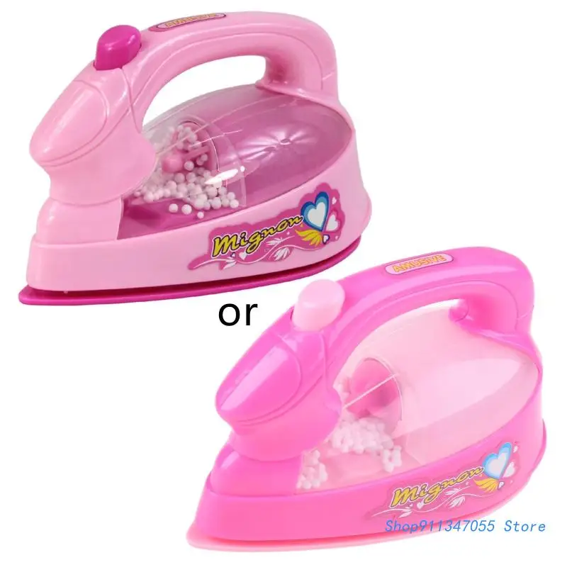 

Children Kid Boy Girl Mini Kitchen Electrical Appliance Electric Iron Toy Set Du Drop shipping