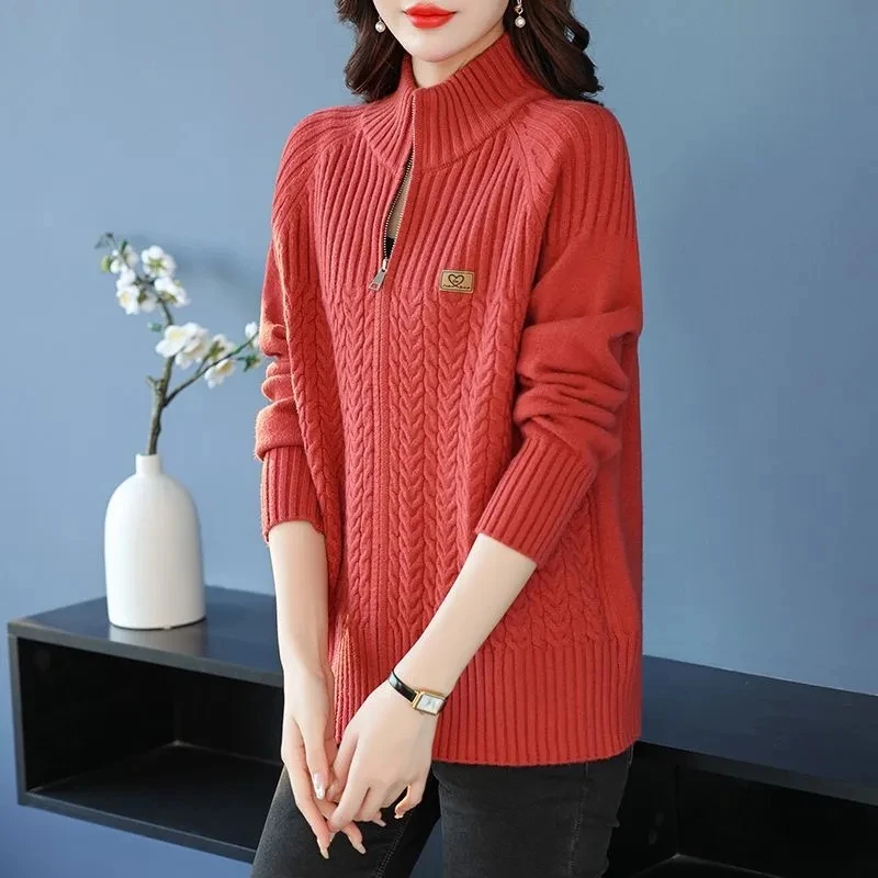 Осень-зима 2024 шерстяной свитер кардиган куртка Женский модный и удобный короткий