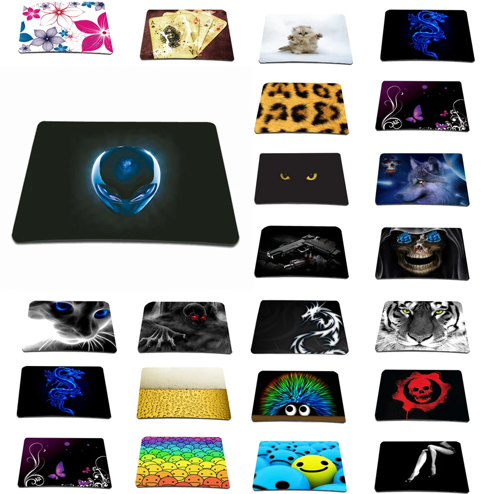 

2022 Sale Promotion Alfombrillas De Raton New Hot Rubber 22*18cm Soft Small Print Mousepad Desk Play Pad Mats Gaming Accessories