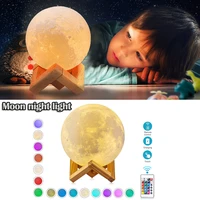 led moon lamp nightlight fairy table bedroom bedside cute birthday party decoration christmas gifts kids night lights for room