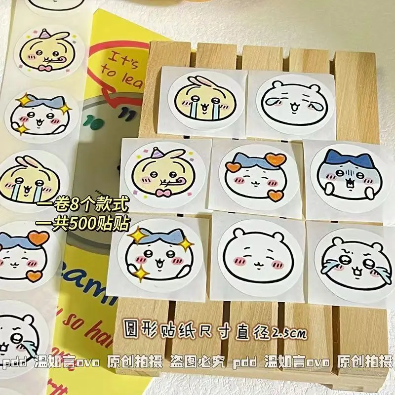

Chiikawa Tape Sticker Usagi Hachiware Kawaii Meme Series Sealing Sticker Cute IPAD Phone Case Decor Student Stationery Cute Gift