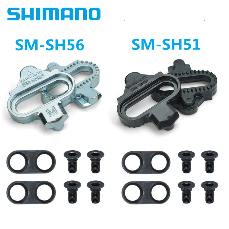 

SPD MTB Bike Cleats Pedal Clipless Cleat Set Racing Riding Equipment For Wellgo WPD-98A SH51 SH56 New Original