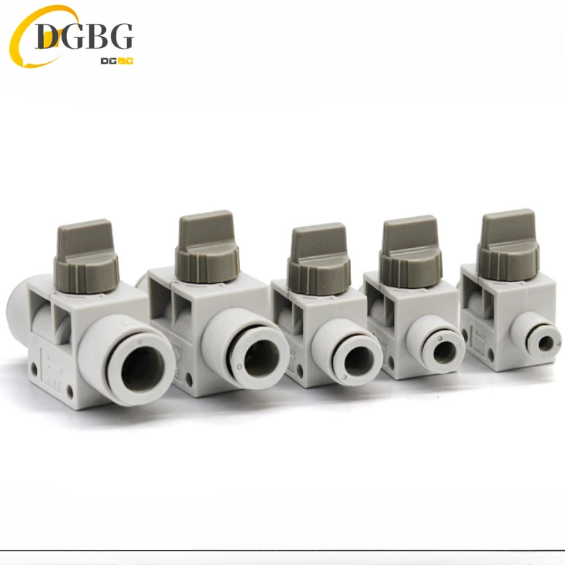 Тип SMC Пальцевой клапан серии VHK VHK2 VHK3 с выхлопным фитингом в одно касание