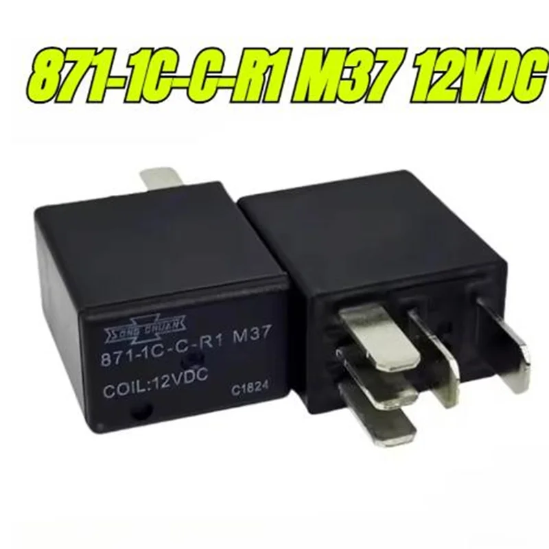 Фото Новое автомобильное реле Spot 871-1C-C-R1 U01 12VDC, 5-контактное, 35А №1
