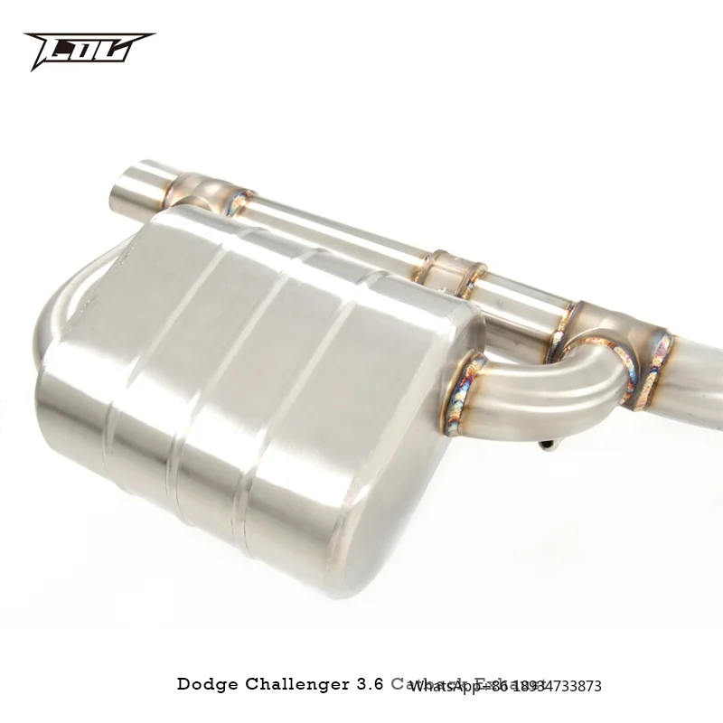 Выхлоп Boska Catback для Dodge Challenger 3.6L 2015-2022 управление выпускным клапаном выхлопная