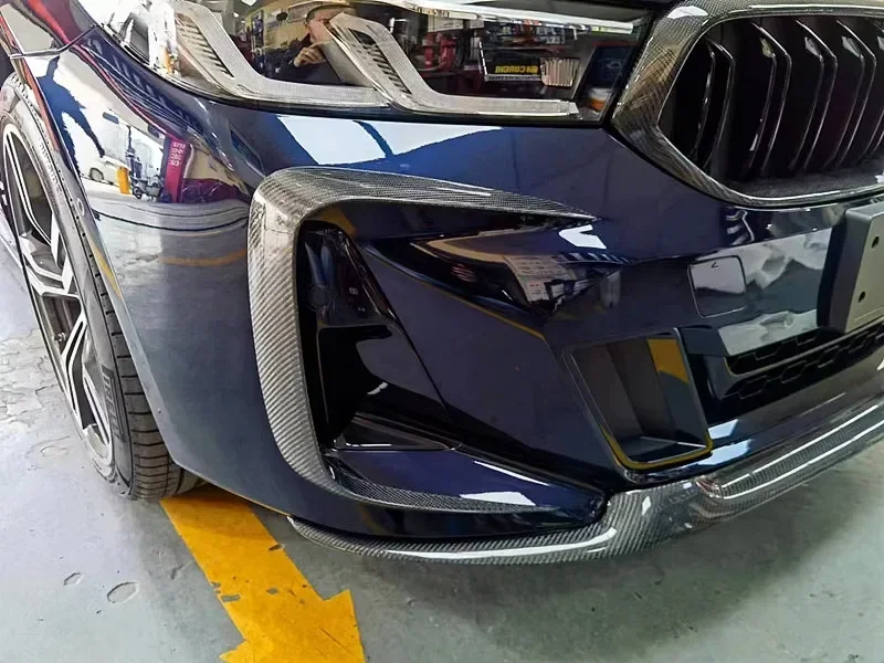 Углеродное волокно для BMW 6-Series GT G32 2021-2023 передний бампер разделители губ фартуки