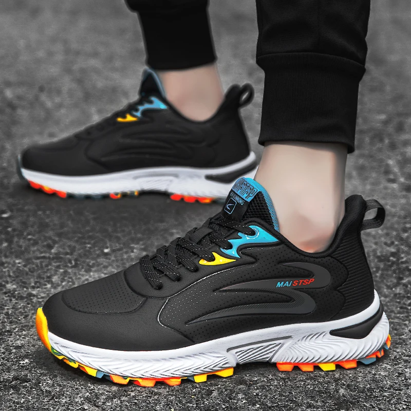 Men's Running Sneakers Men's Professional Walking Fitness Shoes Brand Light Training Tennis Sneakers Men's Comfortable Sneakers