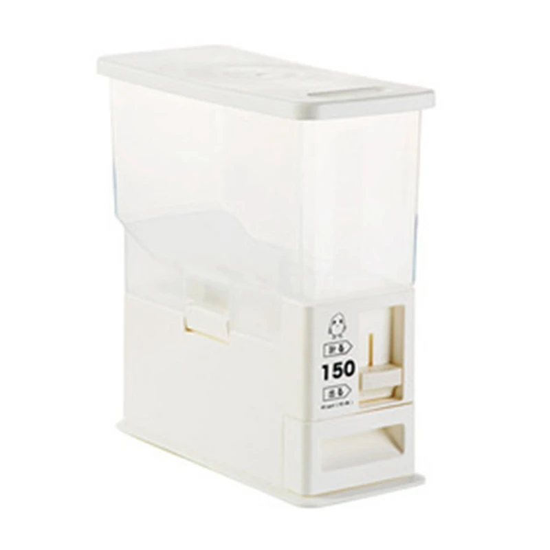 

5Kg Rice Dispenser Rice Storage Container Metering Rice Cylinder Moisture-Proof Insect-Proof Sealed Rice Barrel