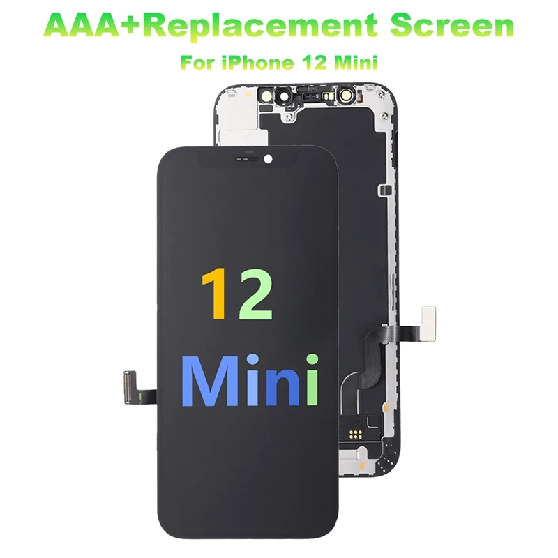 

New LCD For Iphone12 Mini Screen Incell LCD Display Touch Screen Digitizer Assembly No Dead Pixel Screen For Iphone12 Mini