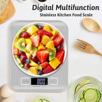 food kitchen scale 2022 new arrival trending 5kg household slim electronic platform digital weighing coffee kitchen scale