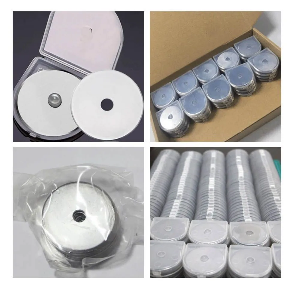 Роторный резак для кожевенного ремесла 45 мм инструмент резки кожи круговое