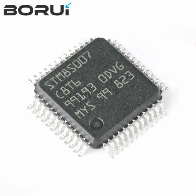 

1pcs/lot Original 8-Bit MCU STM8S007C8T6 STM8S007 LQFP-48 New and Original