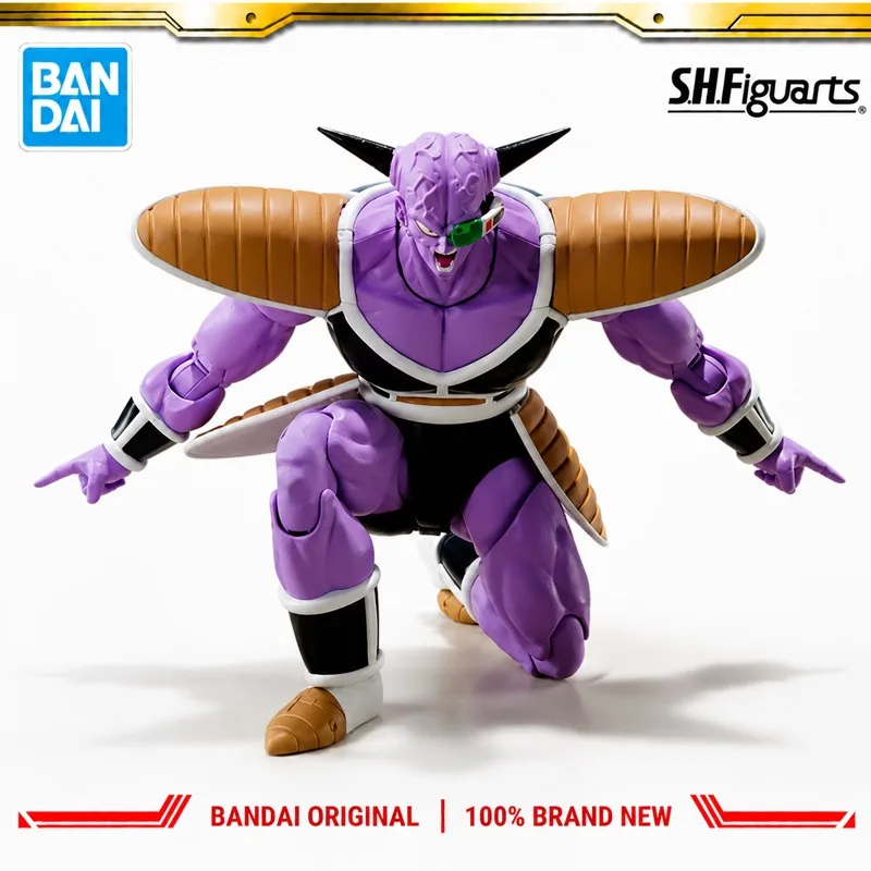 Фото В наличии: Оригинальная фигурка Bandai S.H.Figuarts Dragon Ball Ginyu, новая, в коробке, модель персонажа аниме, игрушка. №5