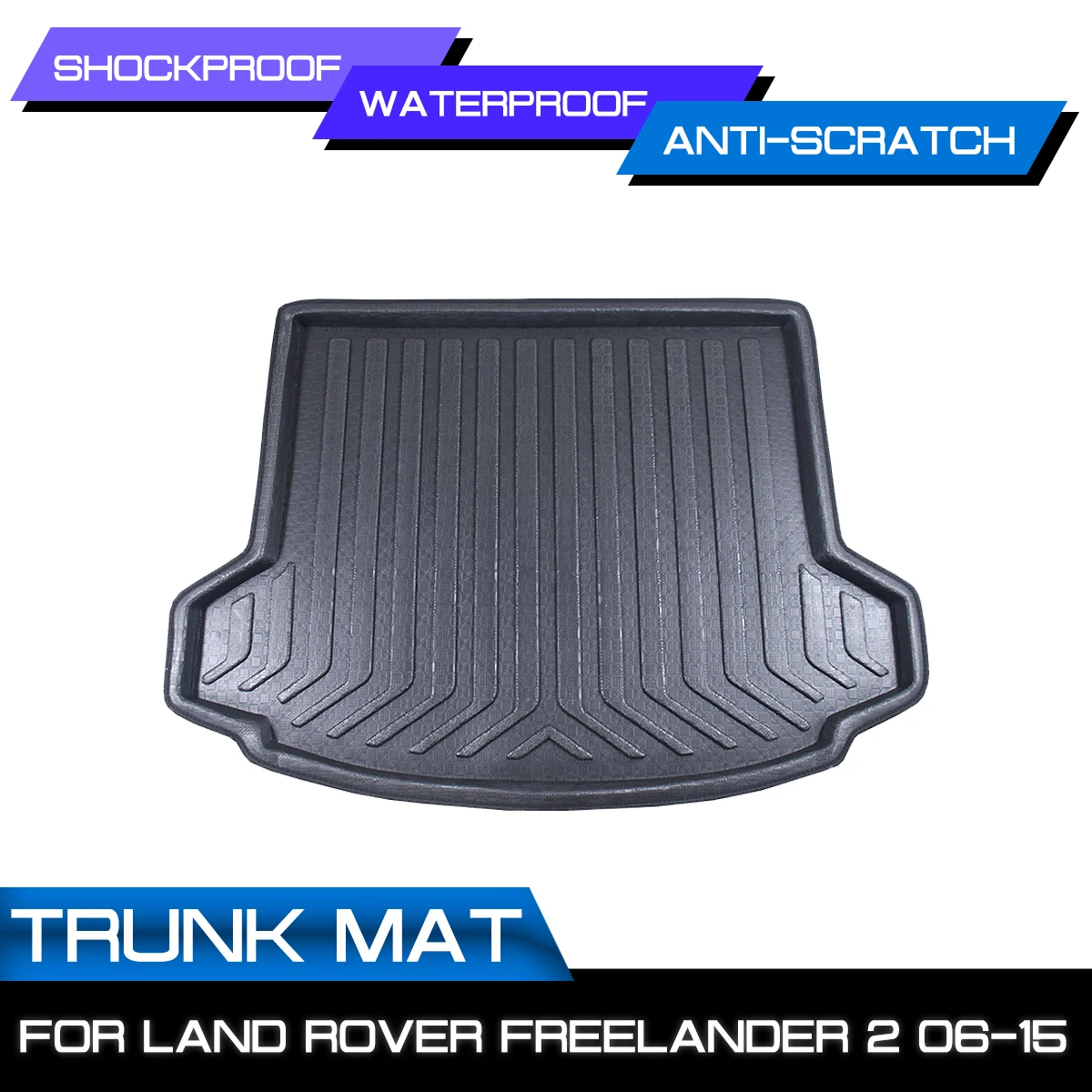 

Car Floor Mat Carpet For Land Rover Freelander 2 2006 2007 2008-2015 Rear Trunk Anti-mud Cover