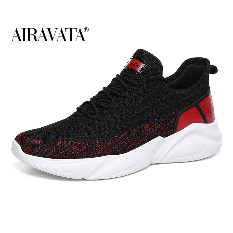 Mens Sneakers Casual Running Shoes Outdoor Trendy Flexible Jogging Footwear Mesh Breathable Male Sneakers