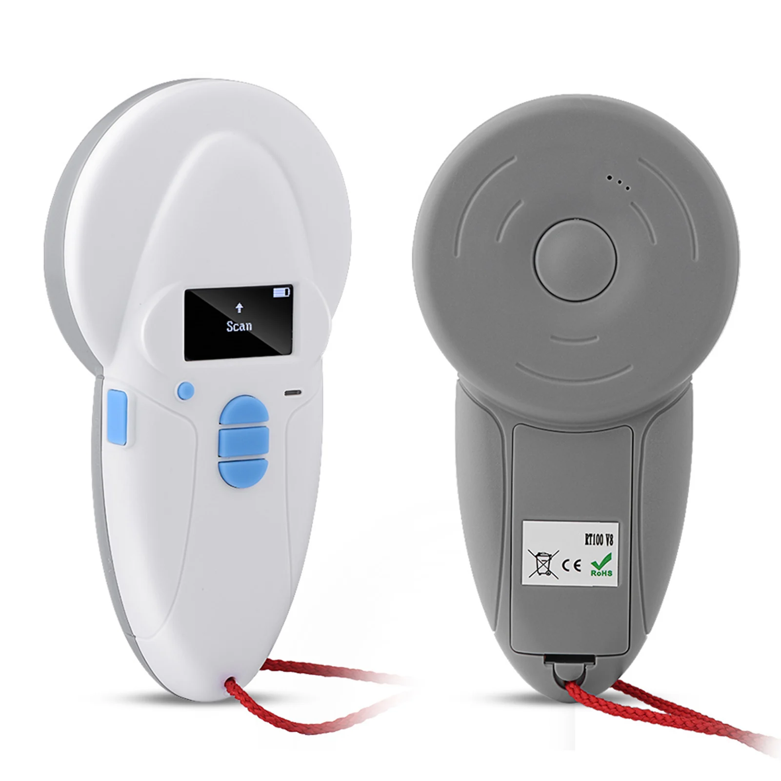 Сканер микрочипов для животных 125 кГц 134,2 кГц, ISO117845 FDX‑A FDX‑B HDX EM4102 для идентификации собак и кошек. (art.: 3920dcf2eaba5) - 3920dcf2eaba5