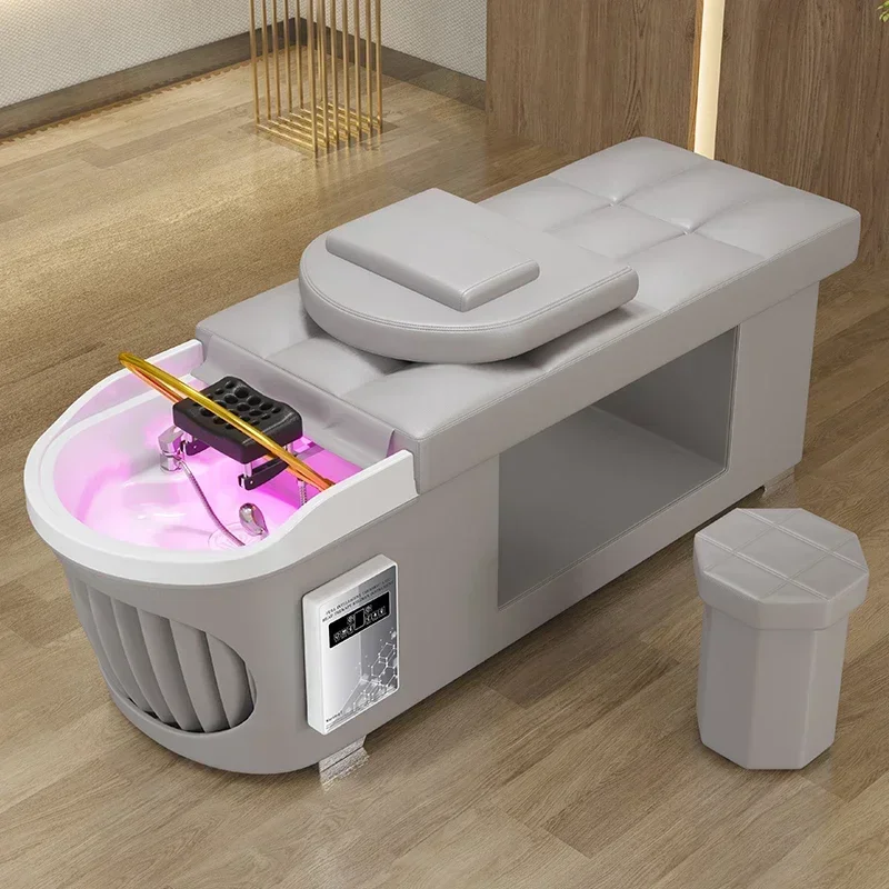 Чистый красный прилив кровать для шампуня лечения головы парикмахерская салон