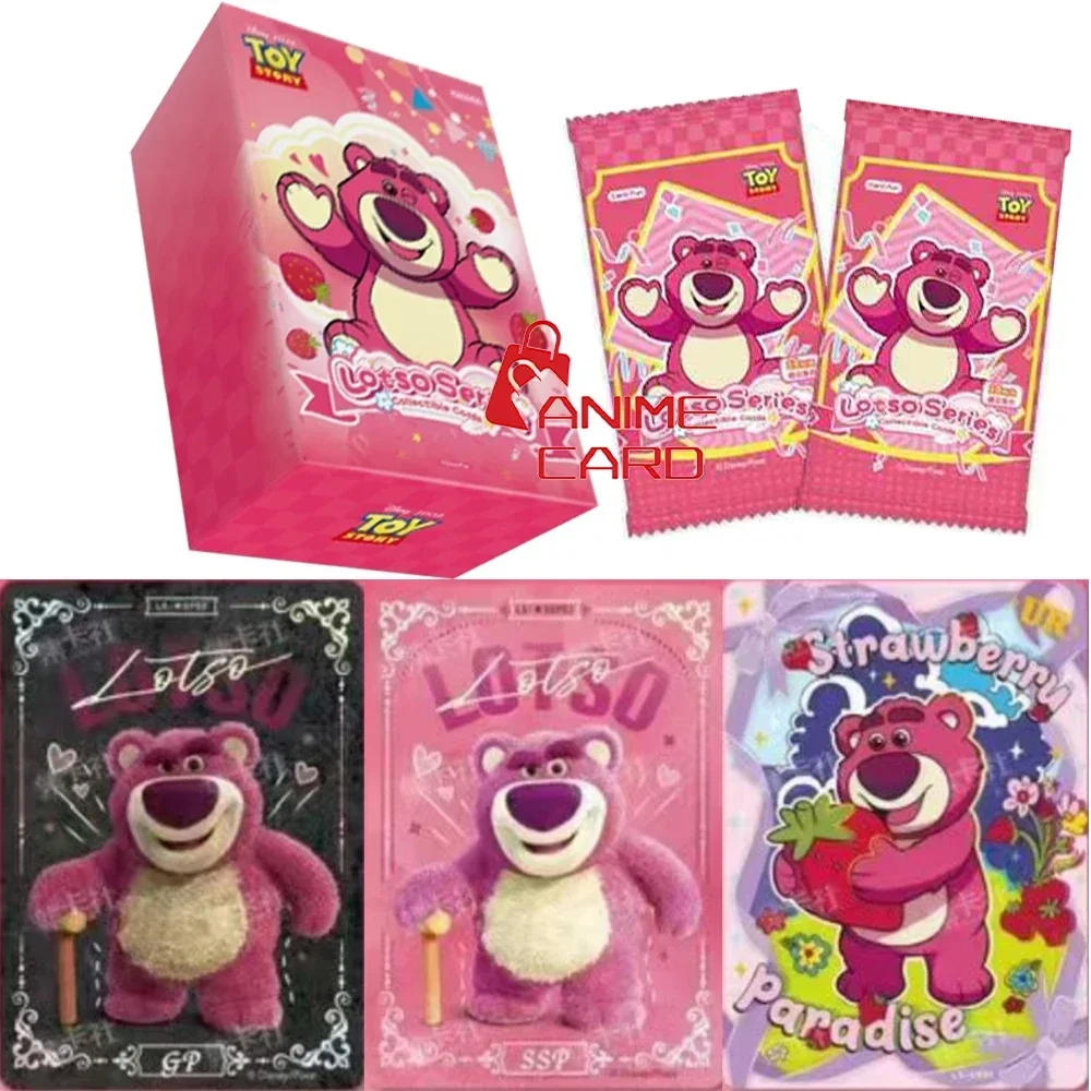 Подлинная карта Disney Lots-o-Huggin Bear серия клубничного медведя Love and Villains коллекция