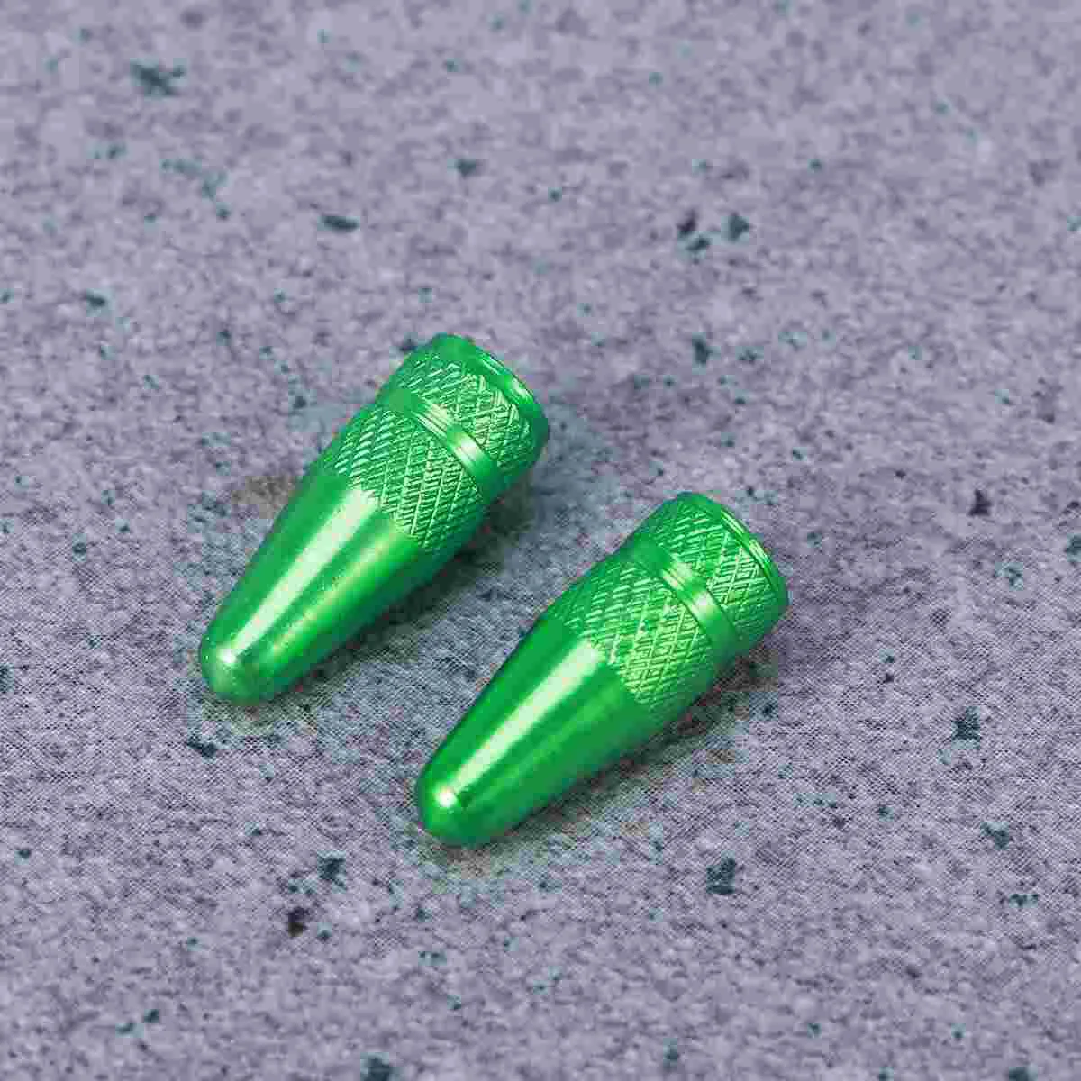 

6 Pcs The Red Bike Stem Cap Multi-color Valve Cap Drill Valve Covers Tire Caps Covers French Valve Pump