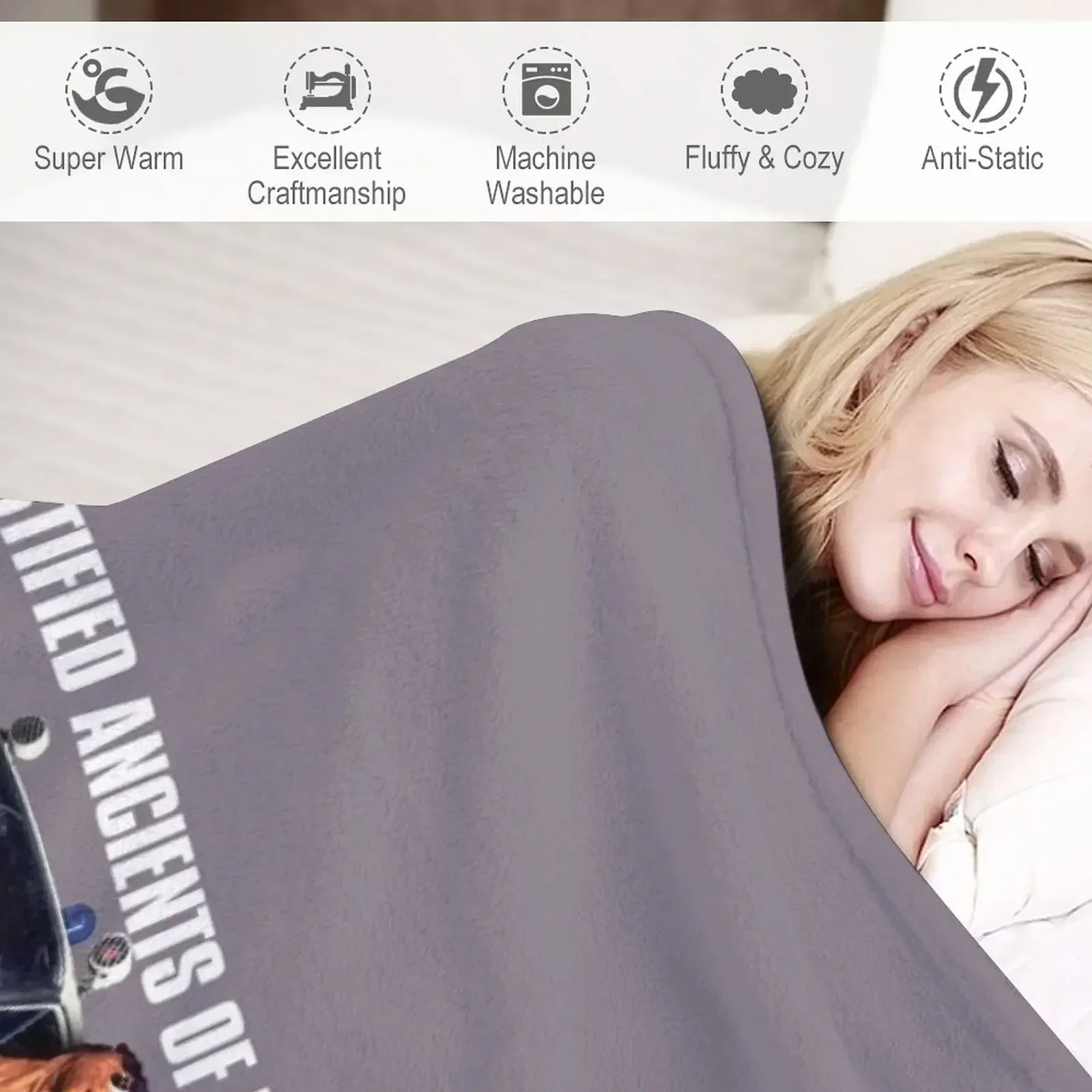 EMU - THE TIMELORDS KLF Плед Роскошные пушистые одеяла