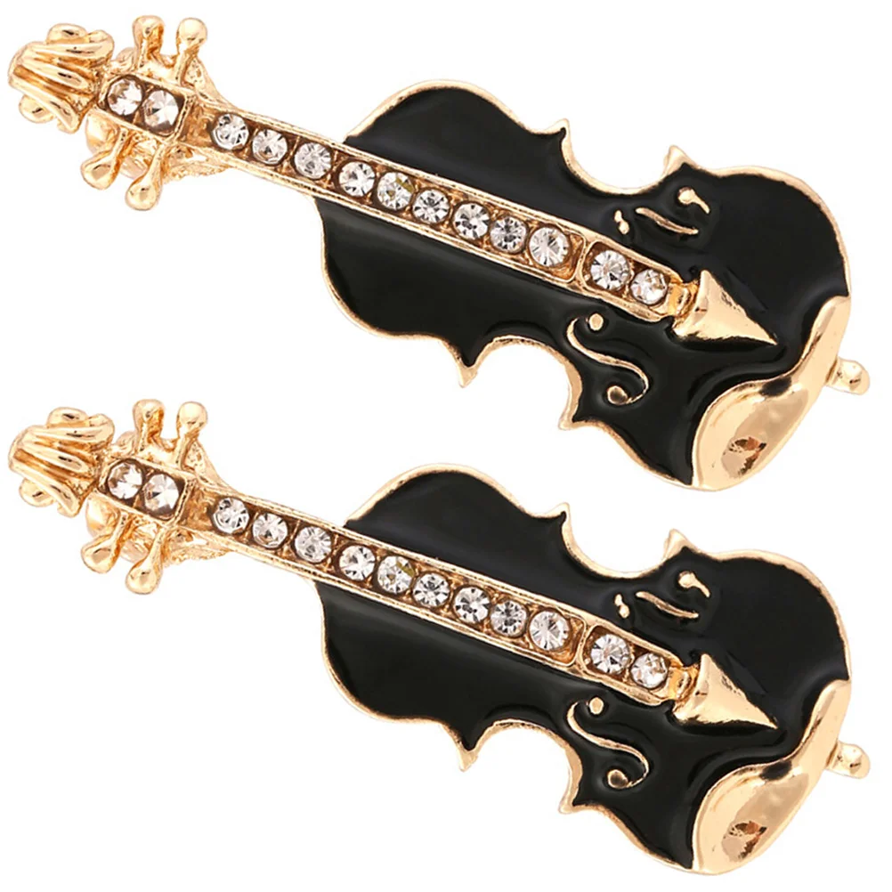 

Note Women Brooches Jewelry Pin Aesthetic Instrument Violin Breastpin Suit Lapel