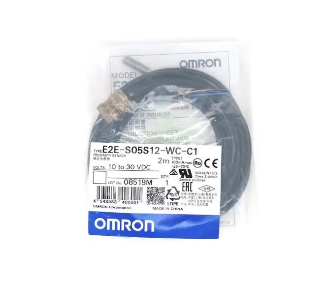 Оригинальный E2E-S05S12-MC-B1 Бесконтактный переключатель постоянного тока с 3