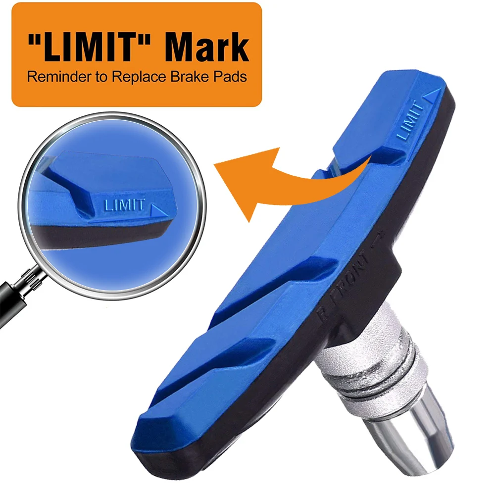 Набор Велосипедных Тормозных Колодок 70 Мм Для Горного И Шоссейного Велосипеда