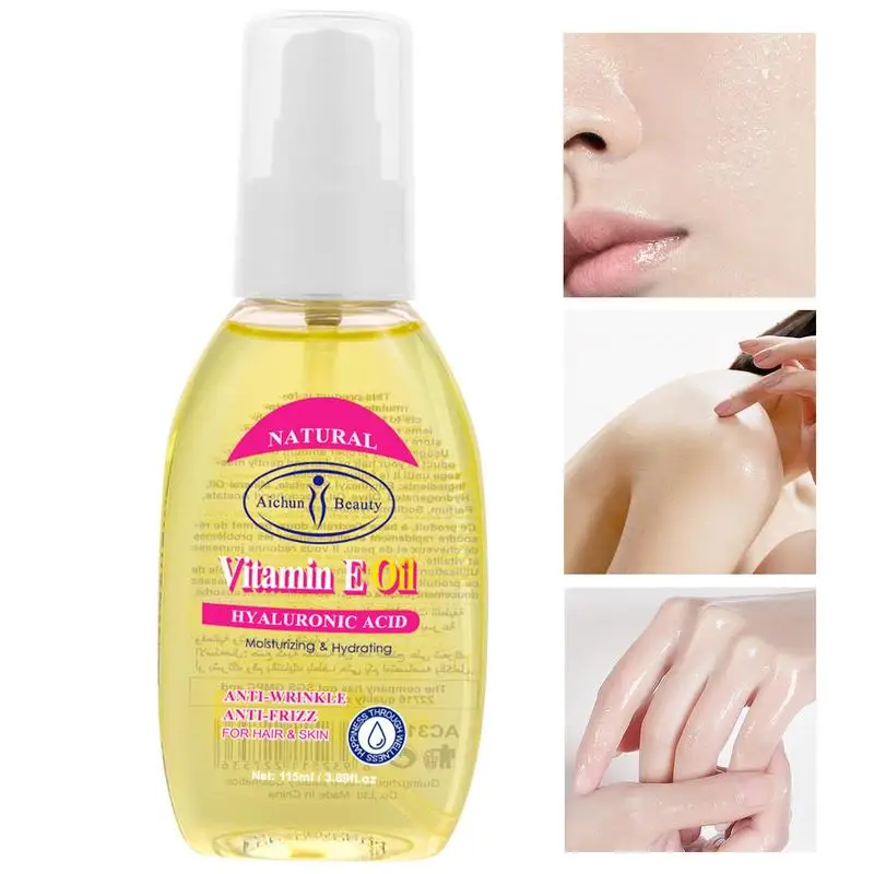 

Витамин Е масло для ухода за кожей лечит тусклой кожу неровный тон кожи органический Тоник для лица с гиалуроновой эссенцией сужает поры насос