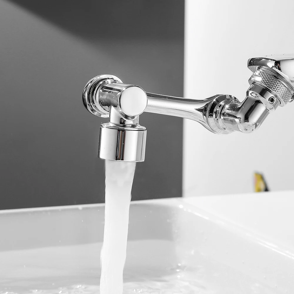 

3 Modes Universal Kitchen Faucet Turbo Aerator Splash-Proof Swivel Sink Tap Head Nozzle Bubbler Shower Connector Adapter