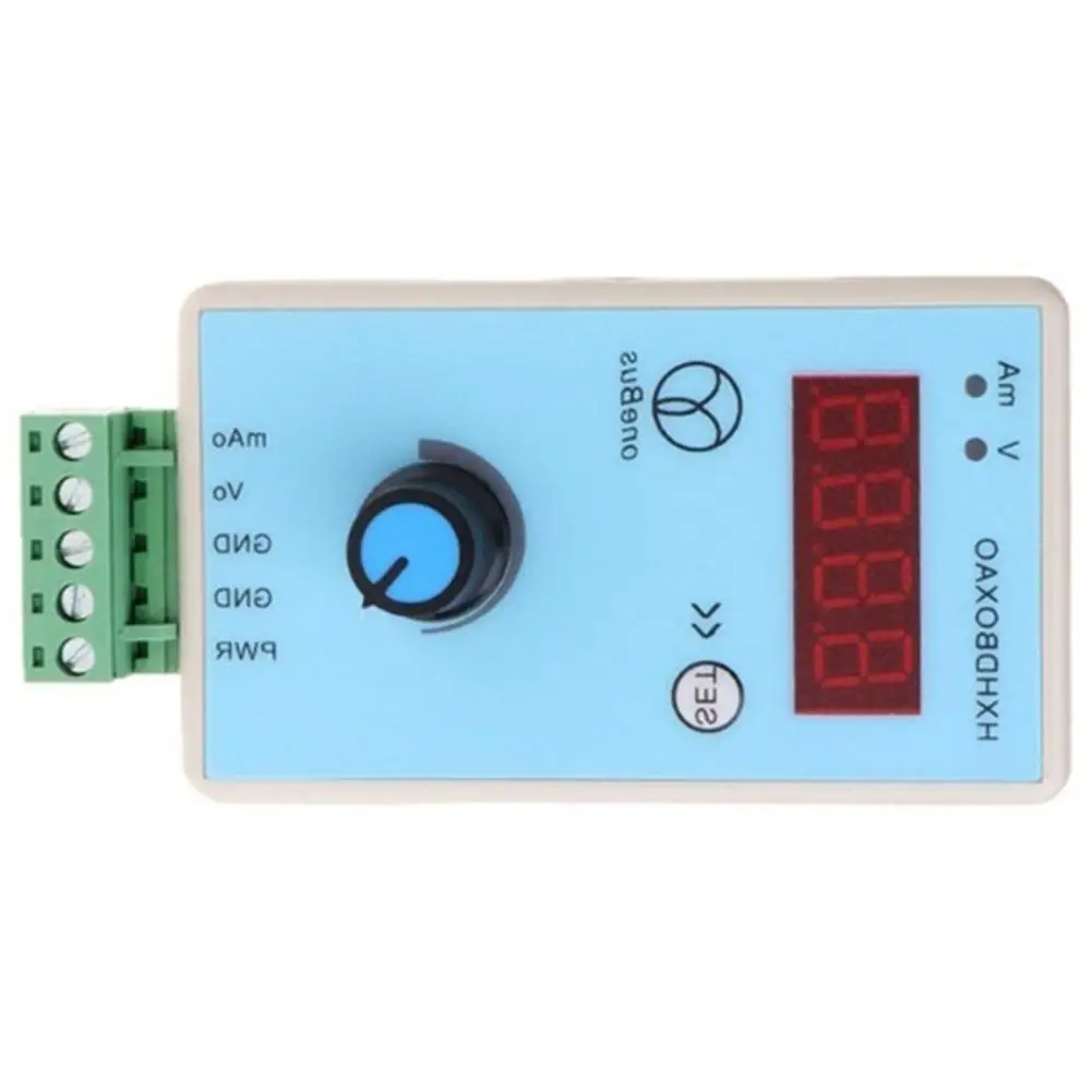 

Handheld Signal Generator Analog Output 0-10v/2-10v 0-20ma/4-20ma Adjustable Switchable Current Voltage Analog Simulator