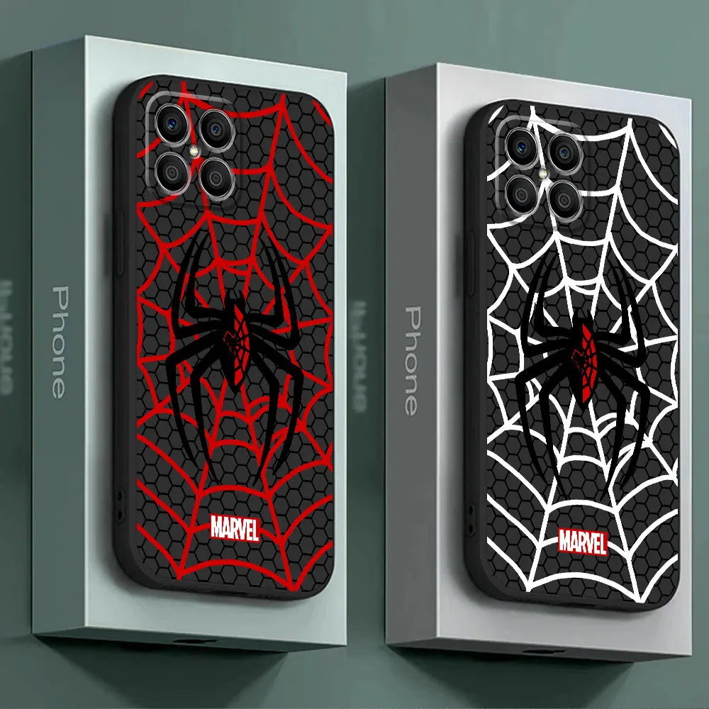 Чехол для телефона Marvel Spider Man Honor 70 90 Pro X6 4G X6a X7 X7b X8 5G X8a X8b X9a X9b Magic5Lite 5