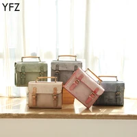 YFZ  Vintage Crossbody Bags for Women, Vegan Leather Fashion Handbag Purse Shoulder Bag
