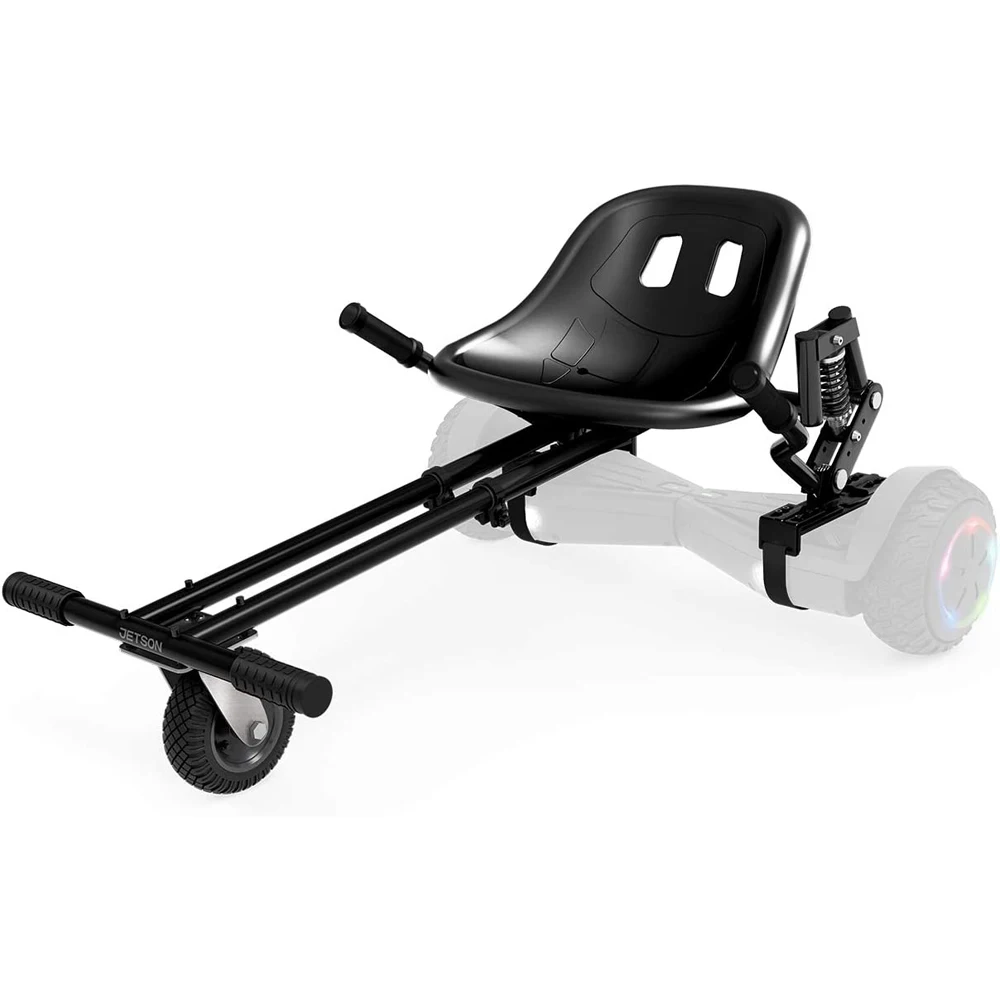 Attachment - Converts Hoverboard To Sit Down Electric Go Kart With Rear Suspension For Off Road Riding